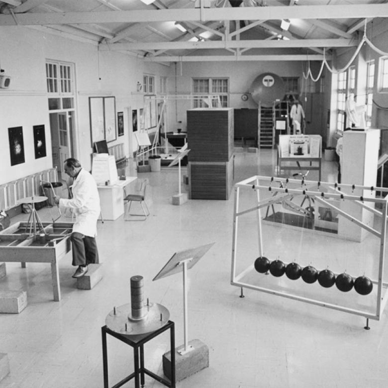 Science exhibits inside Questacon in Ainslie